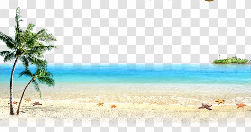 Beach Sea Computer File - Sky - And The Transparent PNG