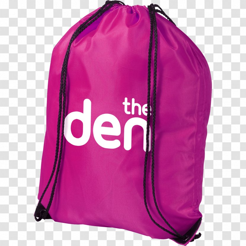 Bag Backpack Promotional Merchandise Advertising Holdall - Violet Transparent PNG