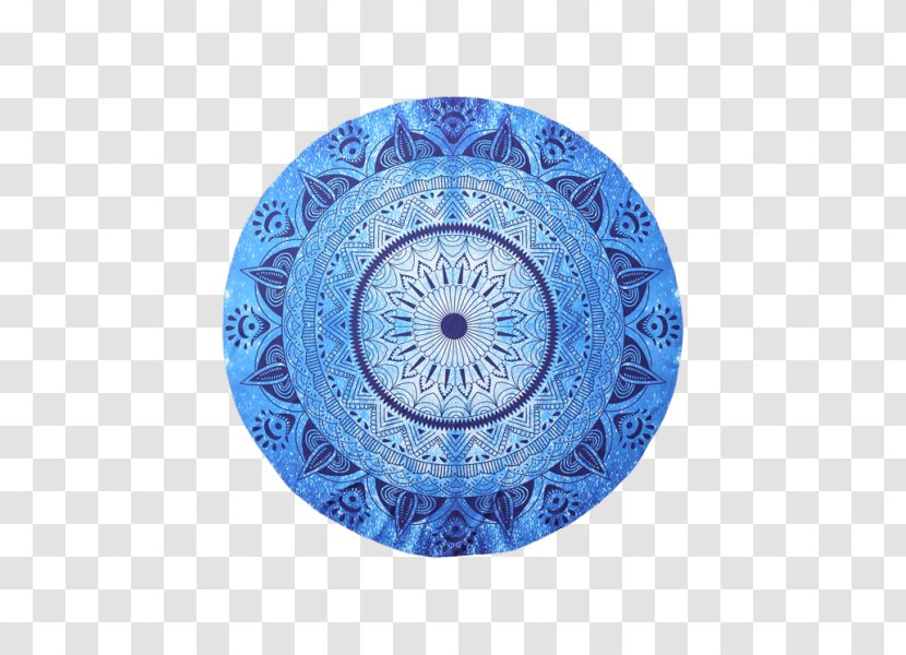 Mandala Blanket Plate Pattern Textile - Tablecloth - Platform Tennis Shoes For Women Open Back Transparent PNG