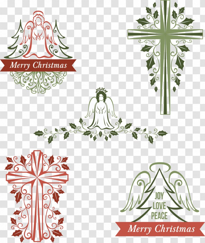 Christmas Decoration Ornament - Product - Vector Angel Transparent PNG