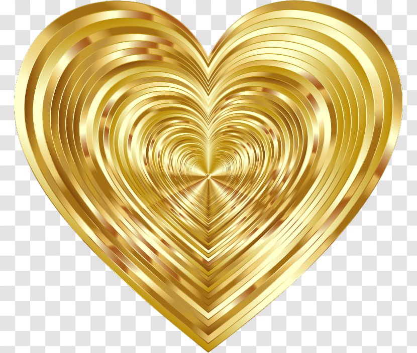 Love Emotion Perception - Gold - Tunnel Transparent PNG