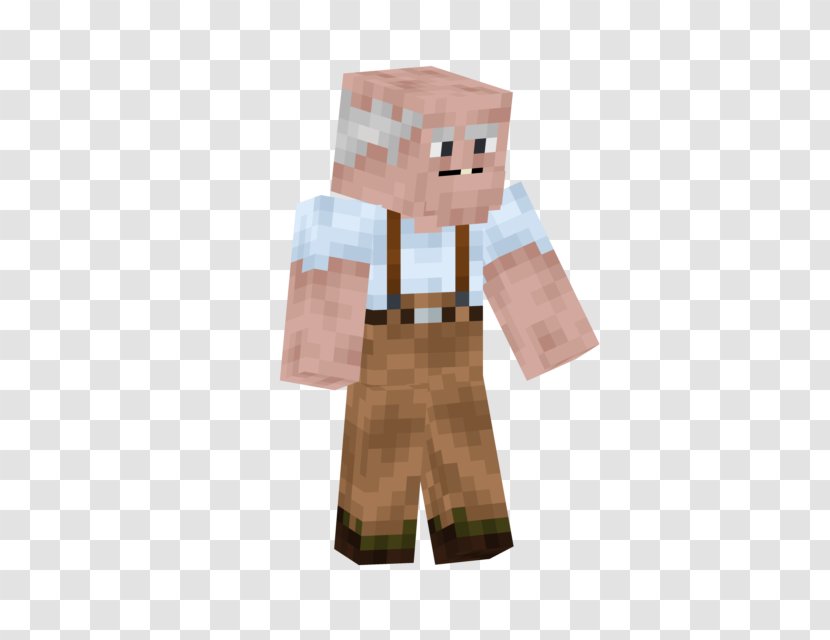 Minecraft: Pocket Edition Rich Uncle Pennybags /m/083vt The Legend Of Zelda: Breath Wild - Minecraft - Chin Template Transparent PNG
