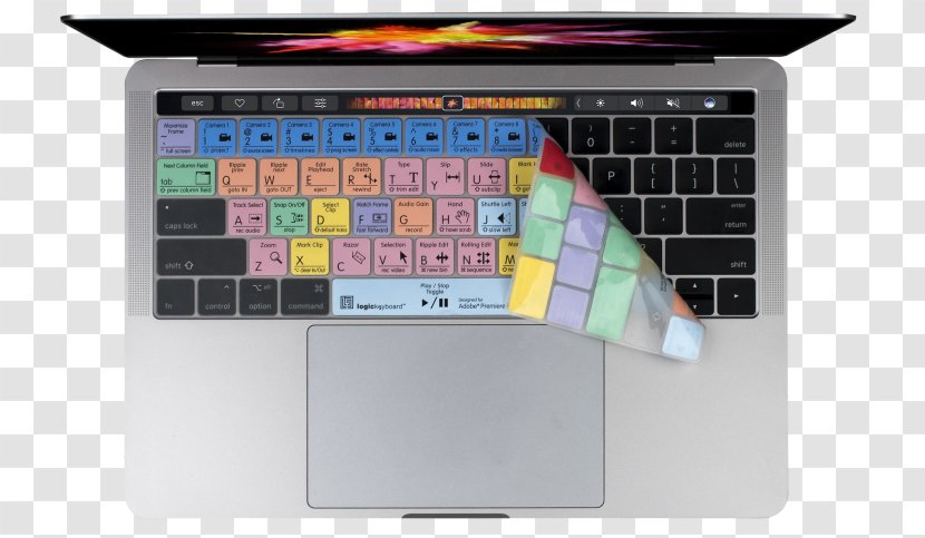 MacBook Pro Computer Keyboard Netbook - Final Cut X - Protector Transparent PNG