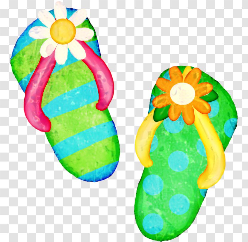 Clip Art Openclipart Free Content Flip-flops - Watercolor Painting - Flipflop Transparent PNG