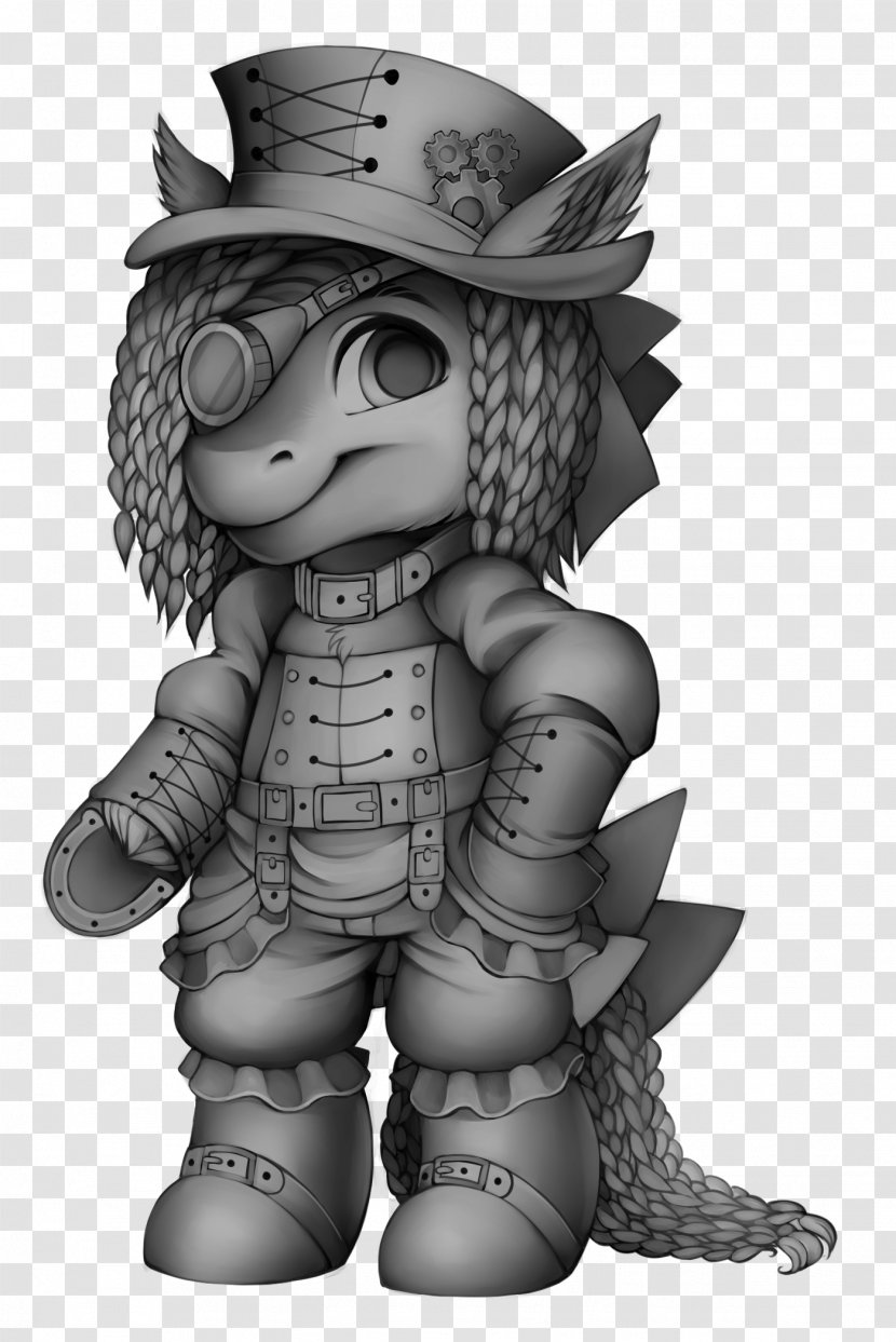 Steampunk Costume Wikia Fandom - Black And White - Gear Transparent PNG