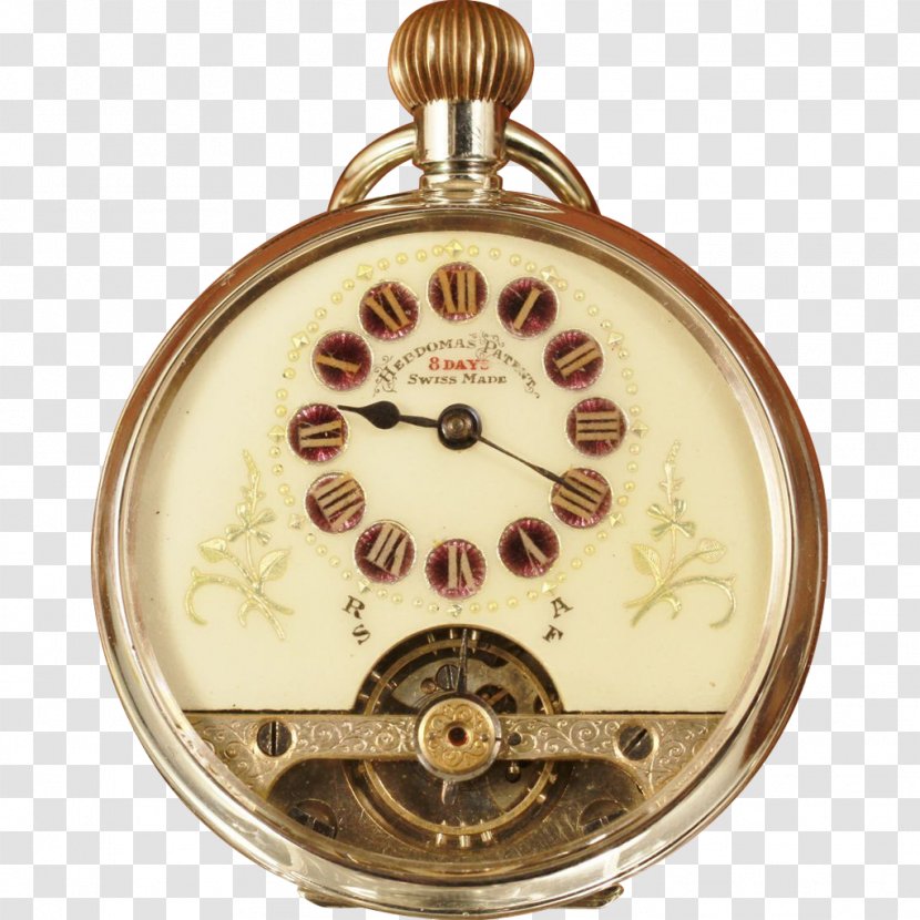 Pocket Watch Clock Jewellery Gold Transparent PNG