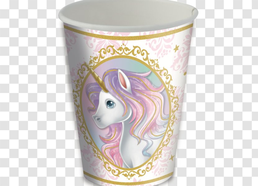 Disposable Cup Unicorn Paper Cloth Napkins - Lojas Americanas Transparent PNG