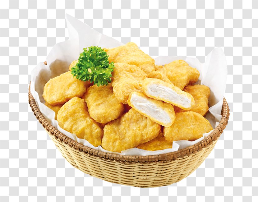 French Fries Chicken Nugget McDonald's McNuggets Junk Food - Potato Wedges Transparent PNG