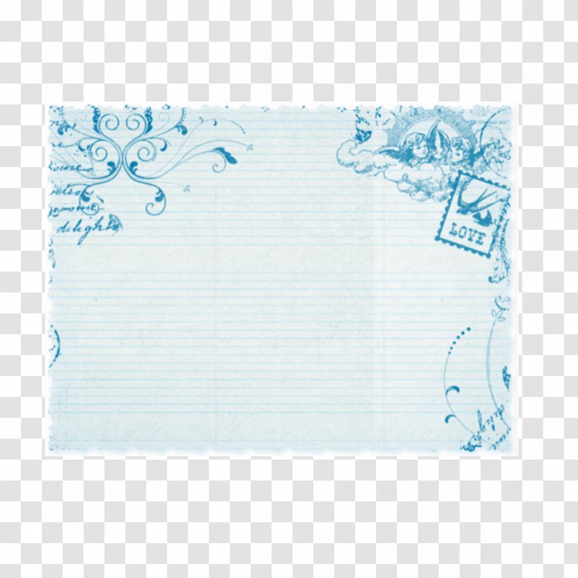 Heat Wave Paper Monday Spring Place Mats - Rain - Love Note Transparent PNG