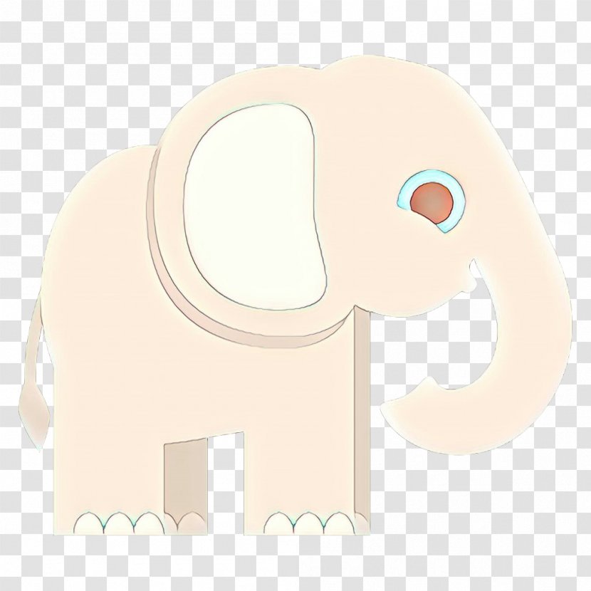 Elephant Background - Ear - Beige Meter Transparent PNG