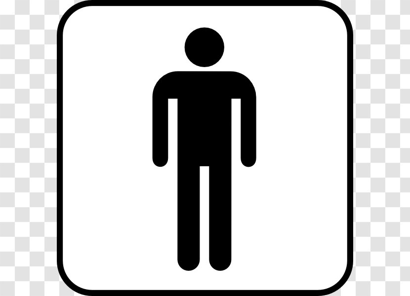 Public Toilet Bathroom Clip Art - Pixabay - Mens Symbol Transparent PNG