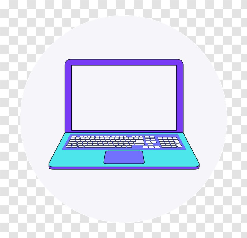 Laptop Computer - Purple Transparent PNG