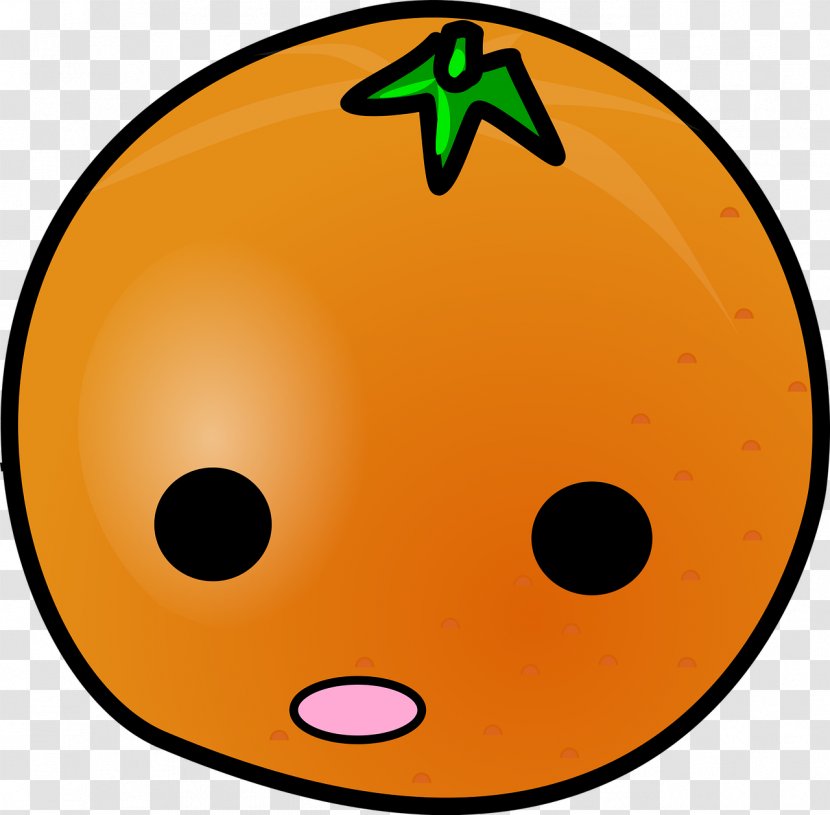 Orange Cartoon Clip Art - Area Transparent PNG