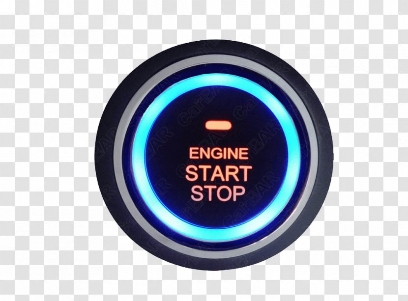 Car Start-stop System Push-button Hyundai Push Start - Ignition Transparent PNG
