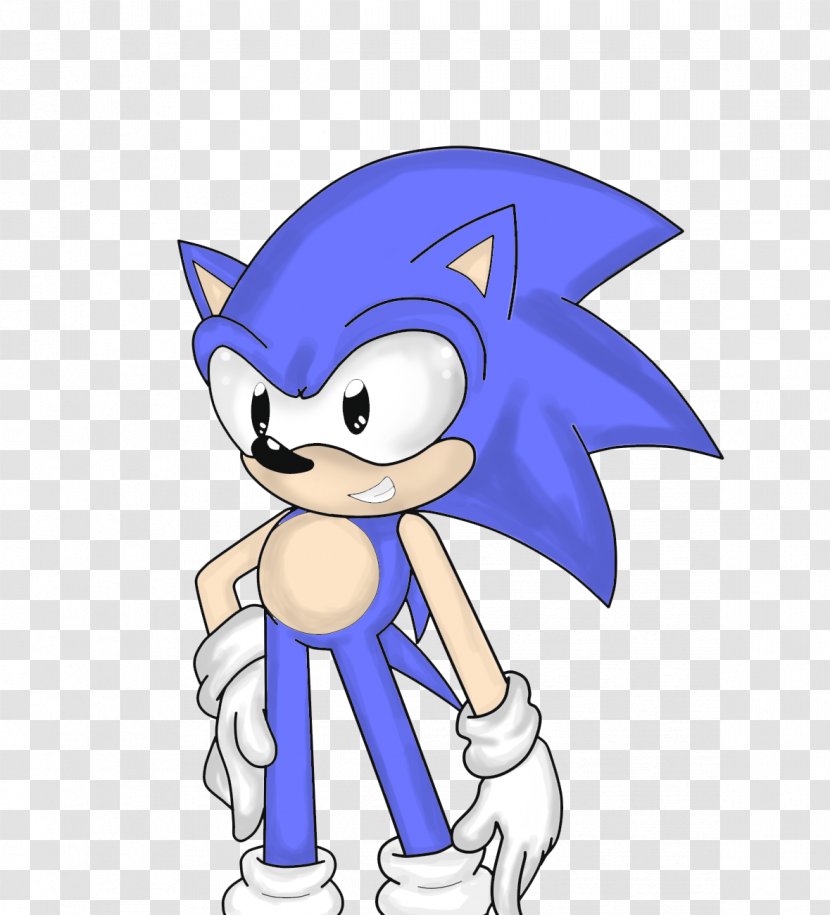 Vertebrate Cartoon Clip Art - Fictional Character - Sonic Transparent PNG