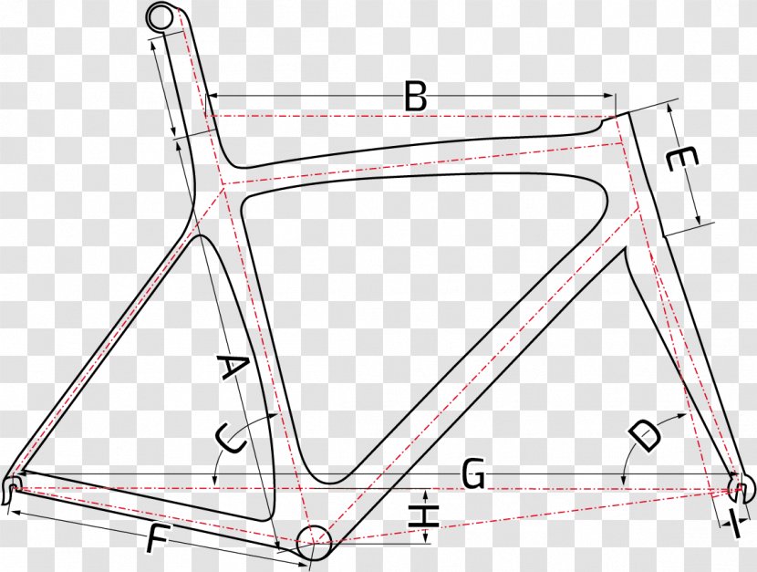 Bicycle Frames Car Wheels - Drawing - Design Transparent PNG