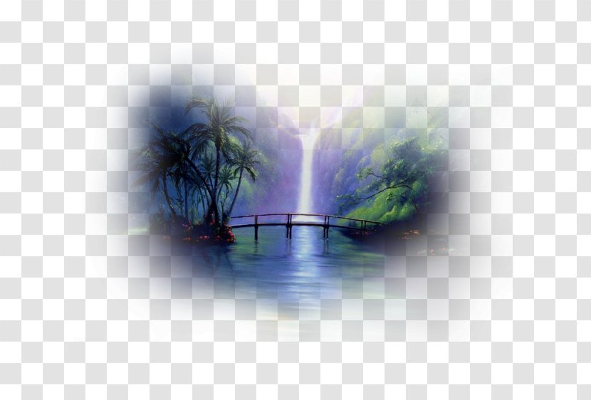 Landscape Painting Desktop Wallpaper - Water Transparent PNG