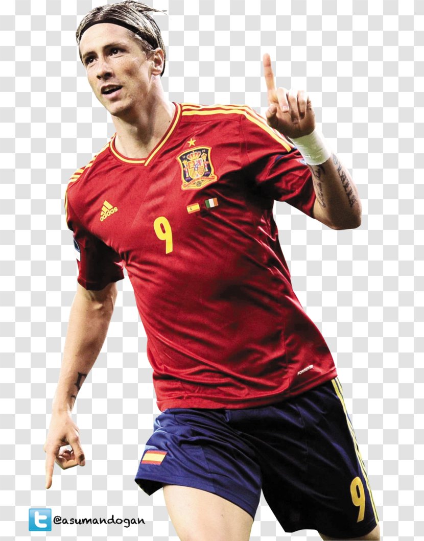 Fernando Torres Spain National Football Team Sagan Tosu J1 League 2010 FIFA World Cup - Sportswear Transparent PNG