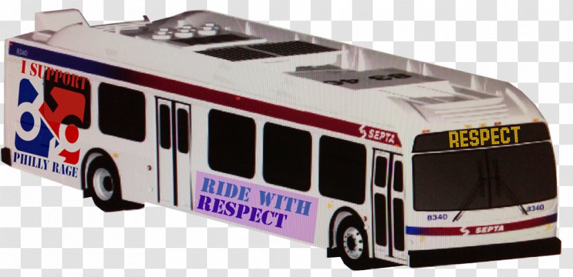 Bus 22nd St & South SEPTA Transgender Transport - Toy Transparent PNG