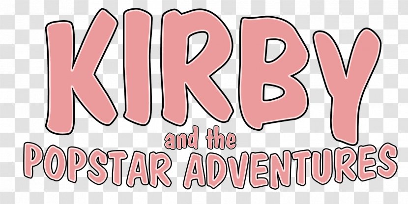 Logo Brand Pink M Font - Kirby's Adventure Transparent PNG