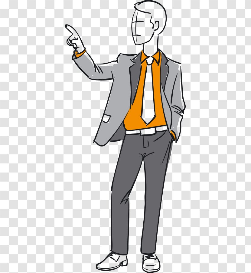Drawing Stock.xchng Download Illustration - Vision Care - Cartoon Hand Colored Artwork Business Man Transparent PNG