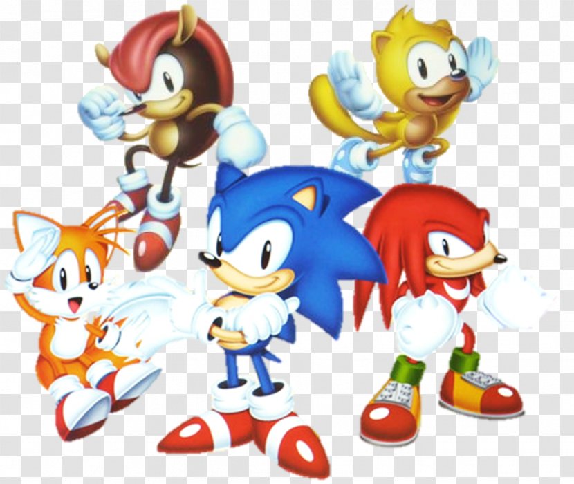 Sonic Mania Knuckles The Echidna Tails SegaSonic Hedgehog Knuckles' Chaotix - Segasonic - Cartoon Transparent PNG