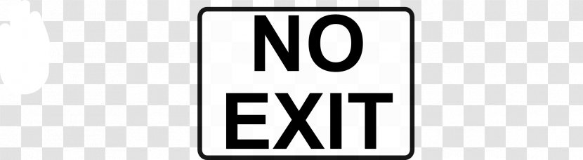 Exit Sign Emergency Clip Art - Text Transparent PNG