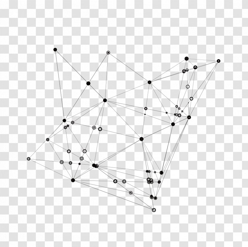 Line Geometry Point - Solid - Space Connection Lines Transparent PNG