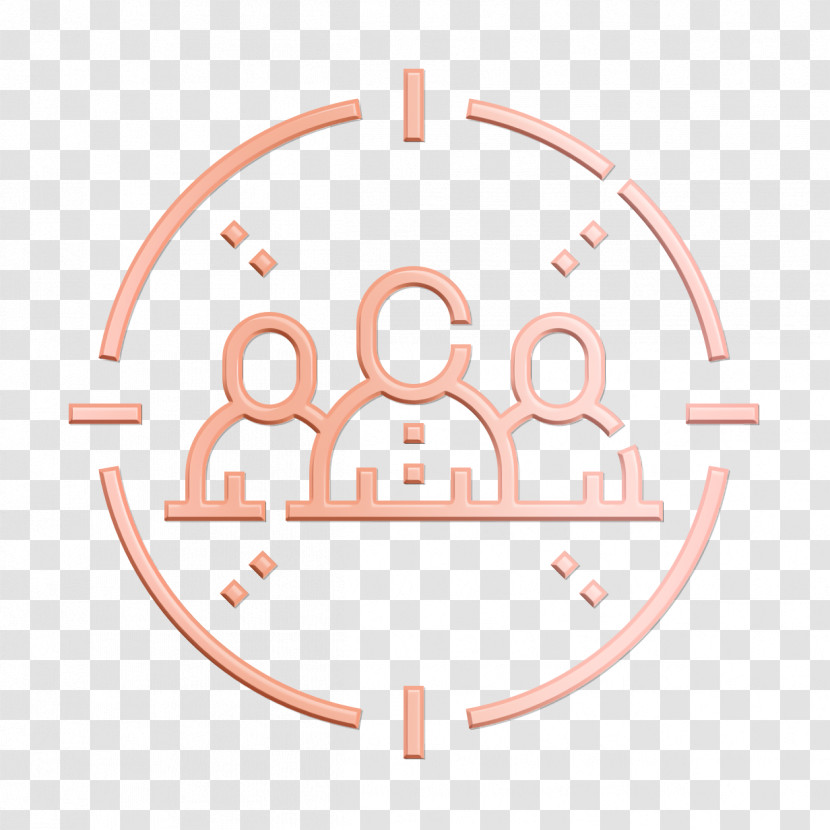 Target Icon Audience Icon Marketing Icon Transparent PNG