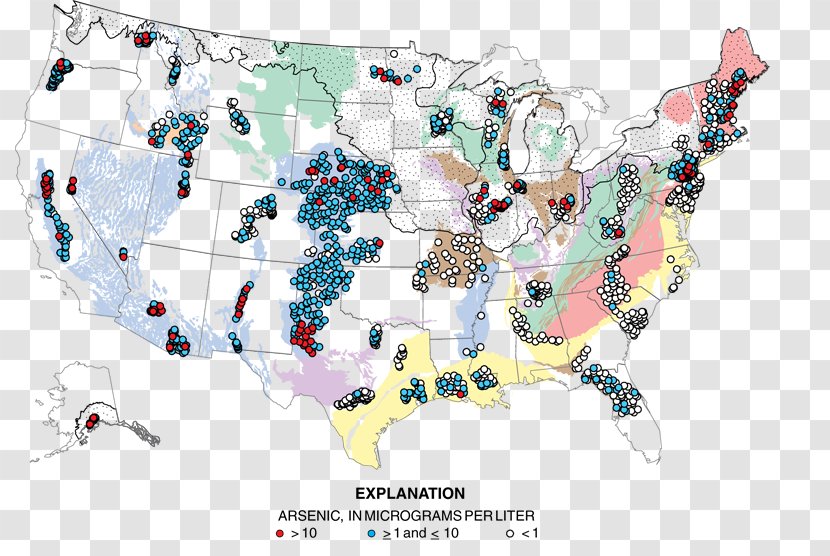 United States Water Pollution Aquifer Groundwater Well - World - Map Transparent PNG