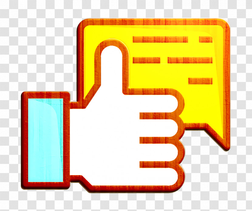 Online Marketing Icon Good Review Icon Like Icon Transparent PNG