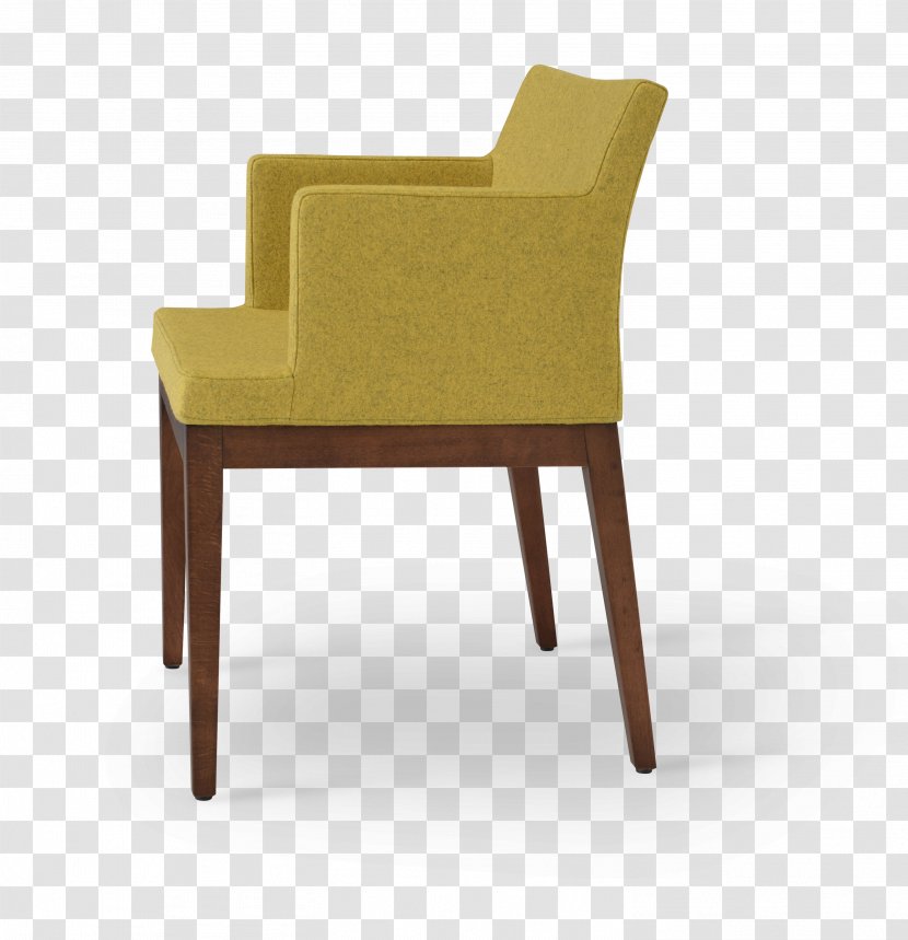 Chair Armrest Garden Furniture - Wooden Transparent PNG