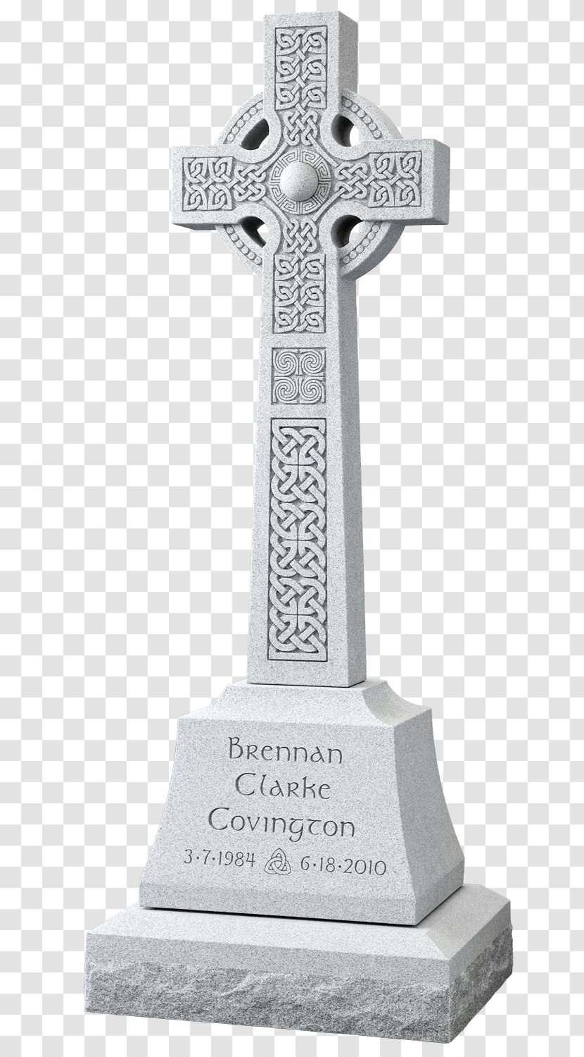 High Cross Headstone Memorial Celtic - Grave - Cemetery Transparent PNG