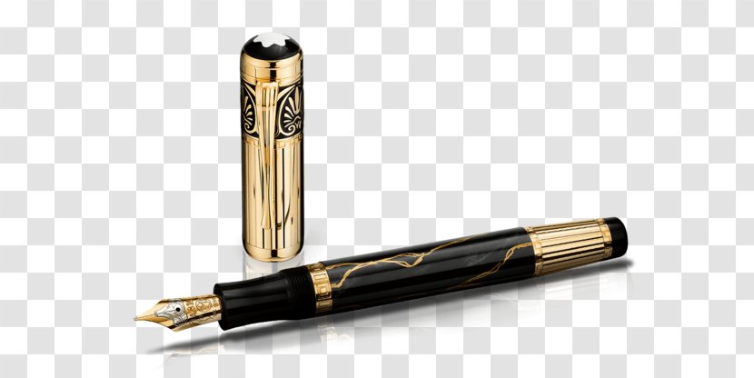 Fountain Pen Montblanc Art Special Edition Baril - Alexander The Great Transparent PNG