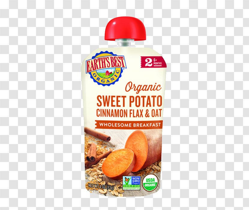 Organic Food Baby Breakfast Cereal Sweet Potato - Diet Transparent PNG