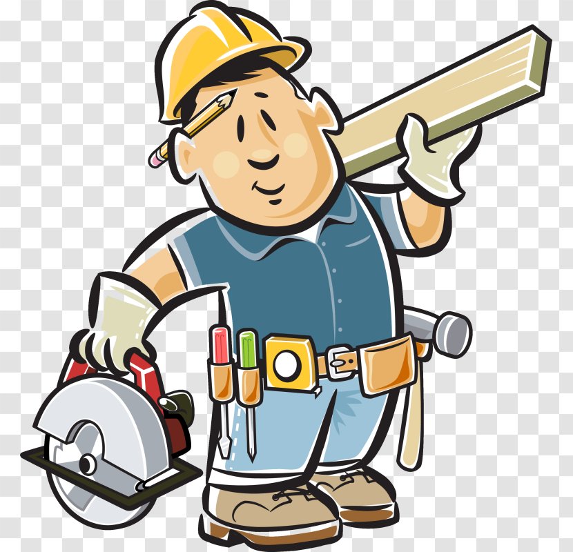 Carpenter Vector Graphics Clip Art Illustration Image - Job - Level Transparent PNG