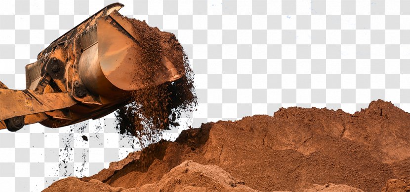 Heavy Machinery Excavator Construction Bulldozer Loader - Dirt Digging Transparent PNG