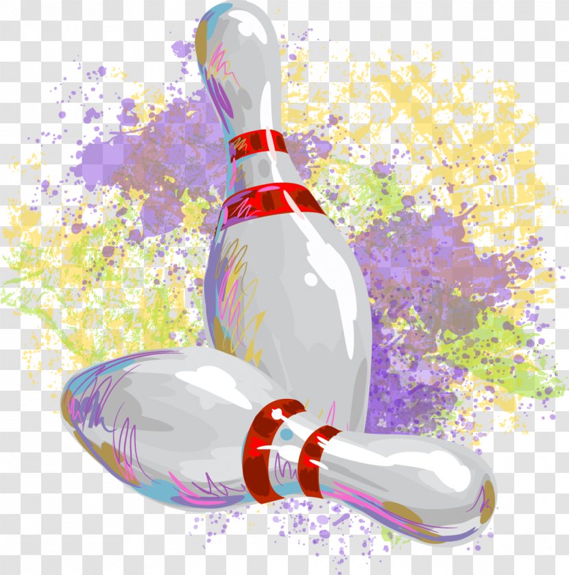Royalty-free Illustration - Royaltyfree - Vector Drawing Bowling Recreational Activities Transparent PNG