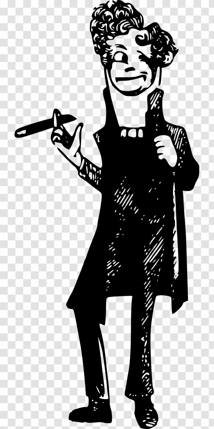 Cartoon Black And White Humour - Arts - Fictional Character Transparent PNG