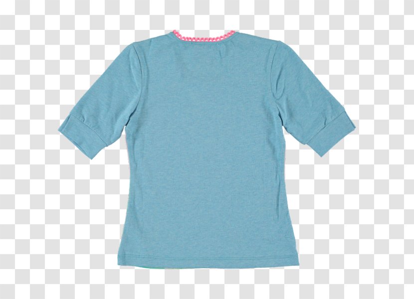 T-shirt Clothing Sleeve Blue - Aqua Transparent PNG