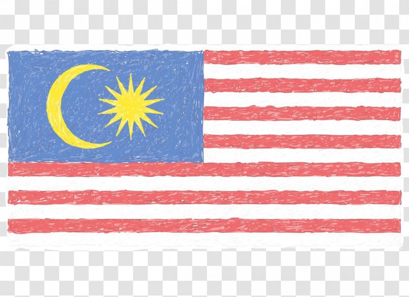 Flag Of Malaysia Patch - Area - Cartoon Hand Painted The Malacca Transparent PNG