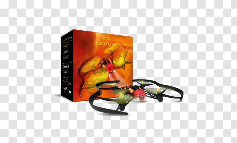 Parrot Bebop Drone 2 Unmanned Aerial Vehicle Airborne Night - Price Transparent PNG