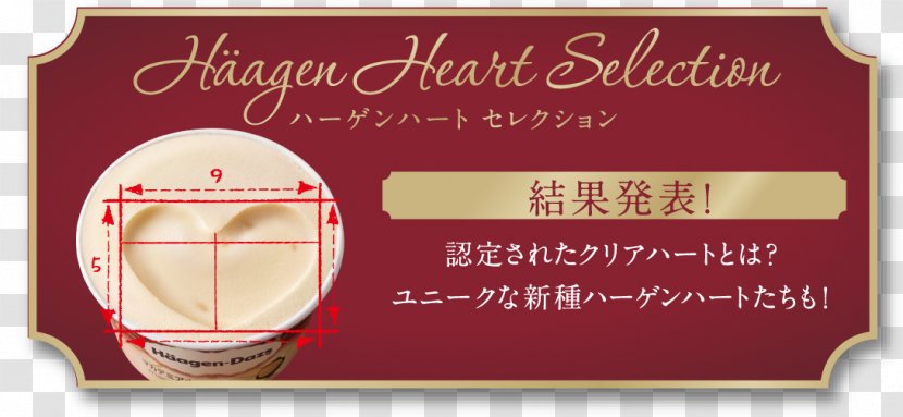 Label Brand Font - HAAGEN DAZS Transparent PNG