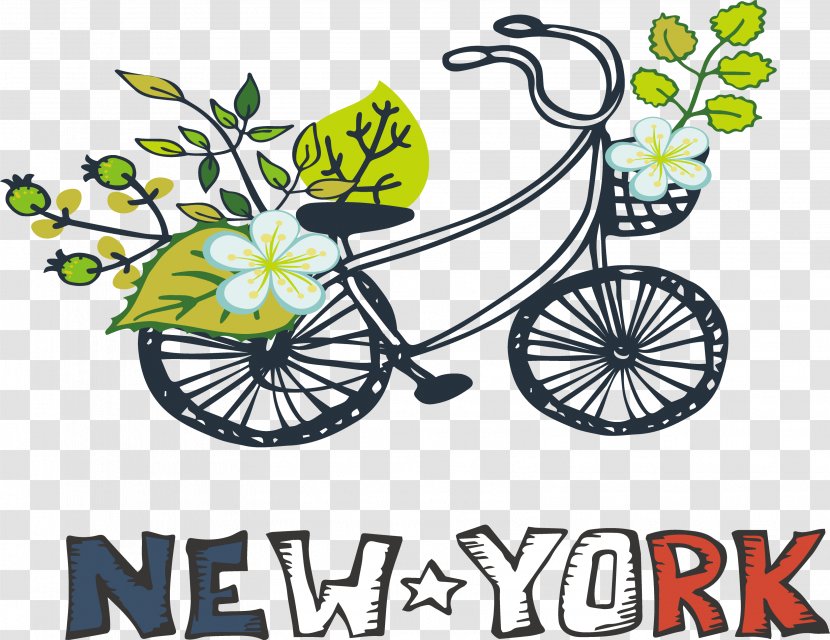 New York City - Sports Equipment - Bike Ride Over Transparent PNG