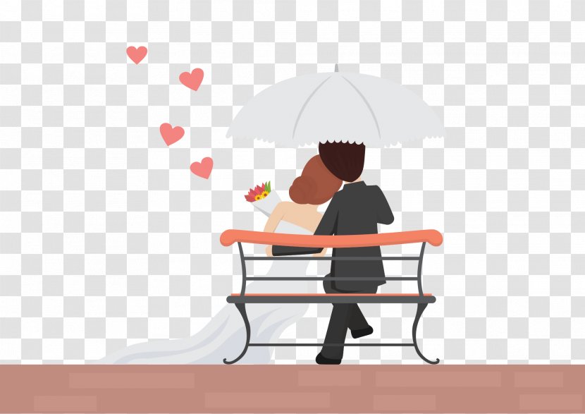 Wedding Newlywed Couple Love Marriage - Interpersonal Relationship - Villain Transparent PNG