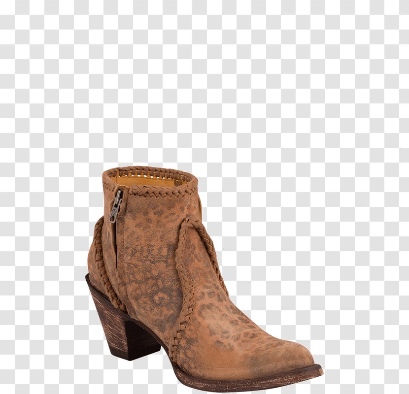 Cowboy Boot Suede Shoe Footwear - Dress Transparent PNG