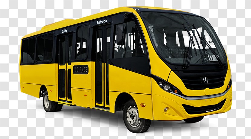 Commercial Vehicle Minibus Mascarello Carrocerias De Ônibus Transit Bus - Mode Of Transport - Micro-page Transparent PNG