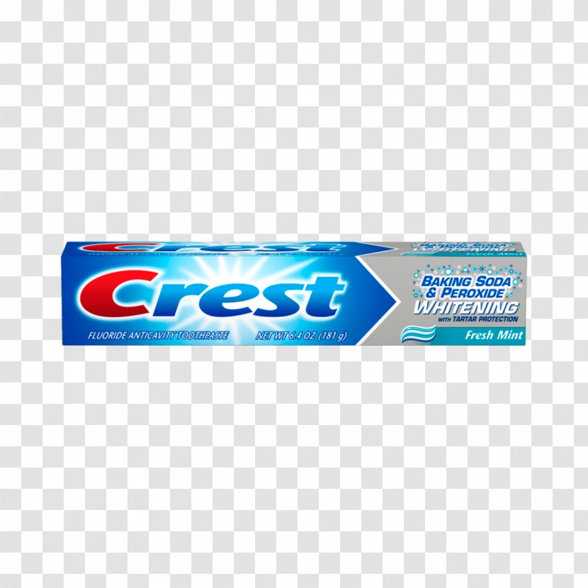 Toothpaste Crest Tooth Whitening Fluoride Decay Transparent PNG