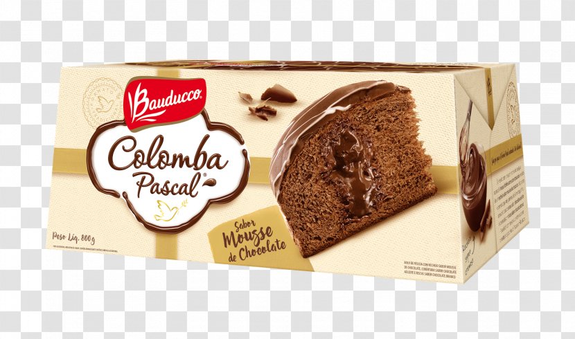 Colomba Di Pasqua Mousse Chocolate Truffle Panettone Praline - Frozen Dessert - Cake Transparent PNG