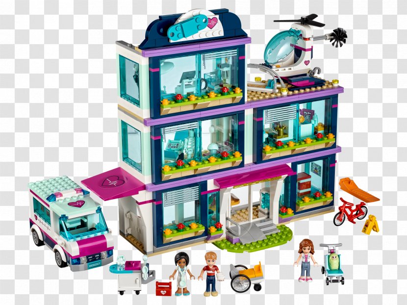 LEGO 41318 Friends Heartlake Hospital Amazon.com Hamleys Toy - Lego Transparent PNG
